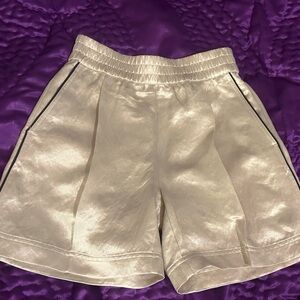 Helmut Lang crinkle shorts